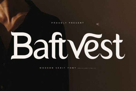 Baftvest: The Regal Serif Font for Timeless Branding