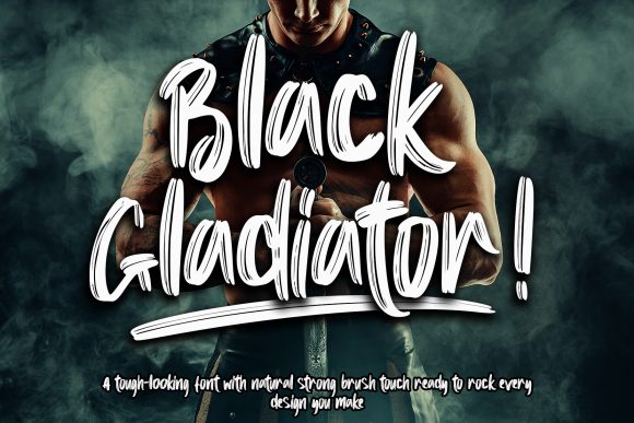 Black Gladiator: The Bold Typeface for Unforgettable Branding