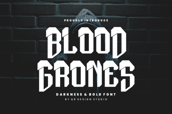 Blood Grones: Capturing Dark Aesthetics in Modern Typography