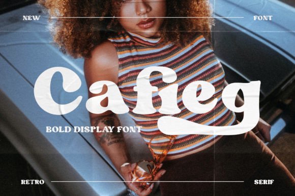 Cafieg: A Bold Display Font for Impactful Designs