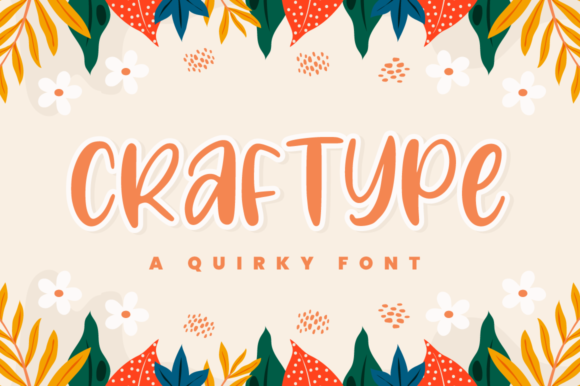 Craftype: A Playful Font for Creative Projects