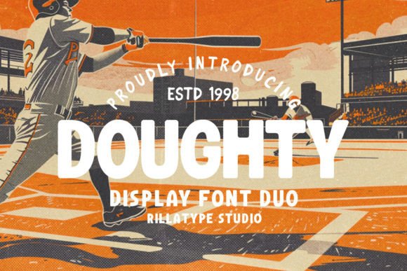 Doughty: A Display Font Duo for Bold Visual Storytelling