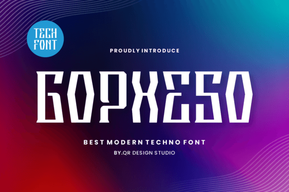 Gopxeso: The Display Font That Brings Bold Character to Every Design