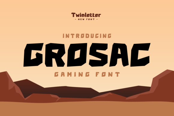 Grosac: A Typeface That Pulses With Digital Energy