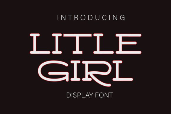 Litle Girl Font: A Playful Display Typeface for Modern Projects
