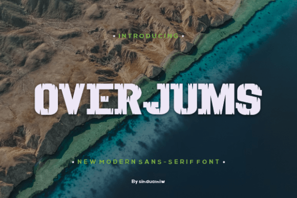 Overjums: A Typeface That Commands the Room