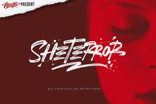 SheTerror: The Raw Energy Font for Bold Projects