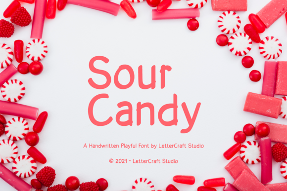Sour Candy: A Display Font with a Modern Edge