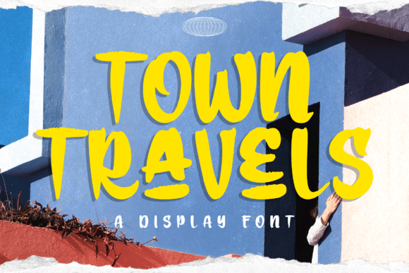 Town Travels: The Display Font with a Modern Edge